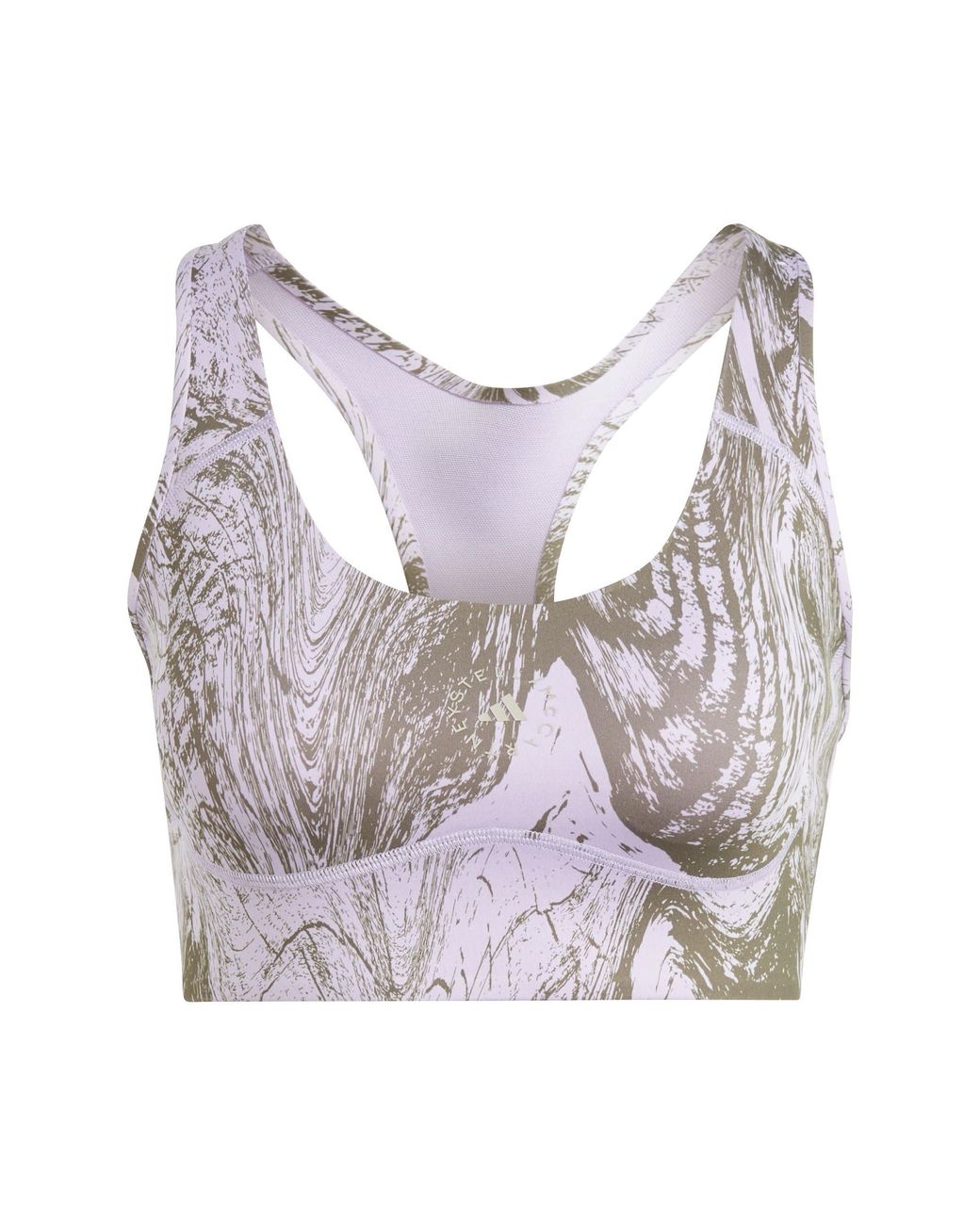 Adidas Gray Medium Impact Sports Bra