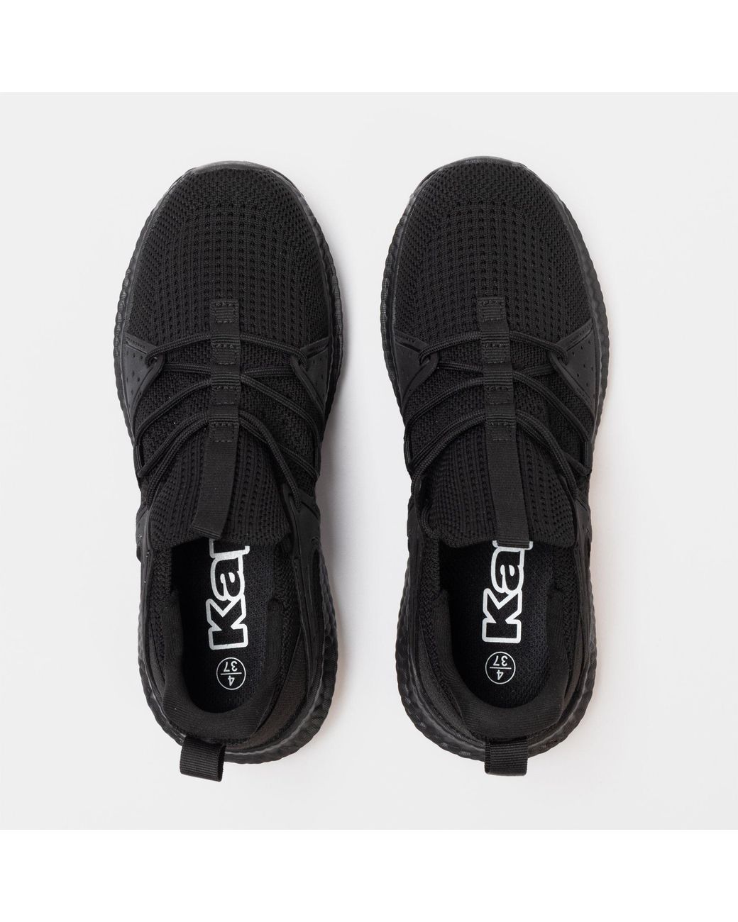 Kappa Black Bronte Ladies Trainers