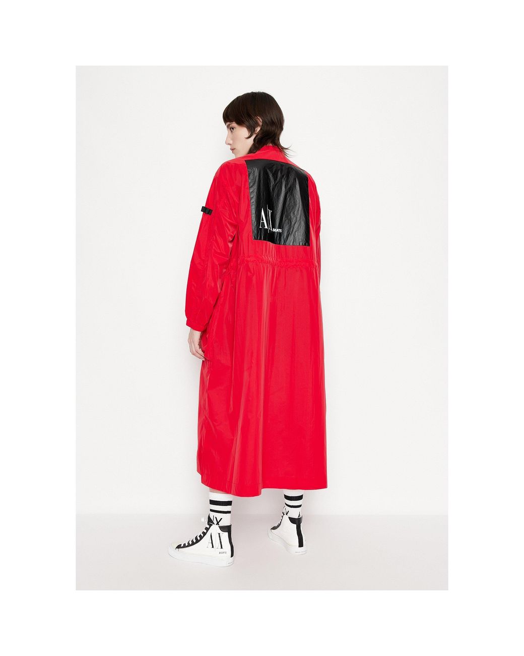 ARMANI EXCHANGE Red Overcoat