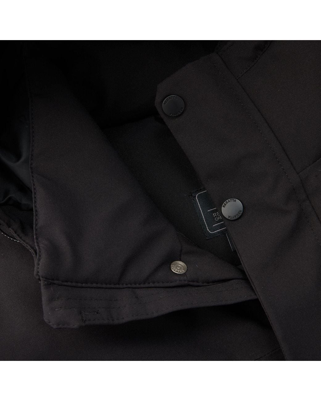 Regatta Black Baylon Waterproof Jacket for men