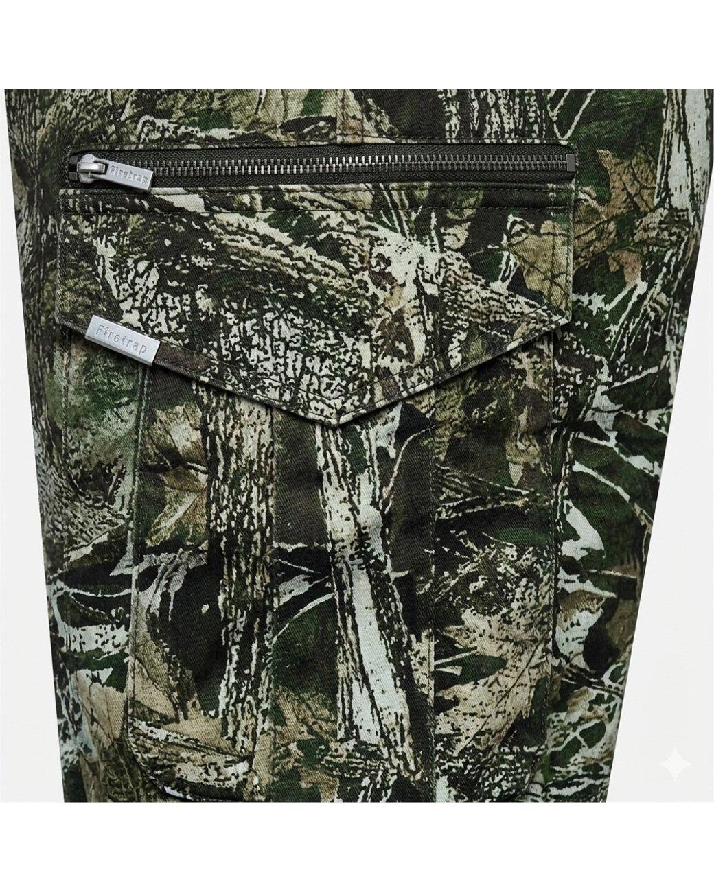 Firetrap Green Btk Shorts for men