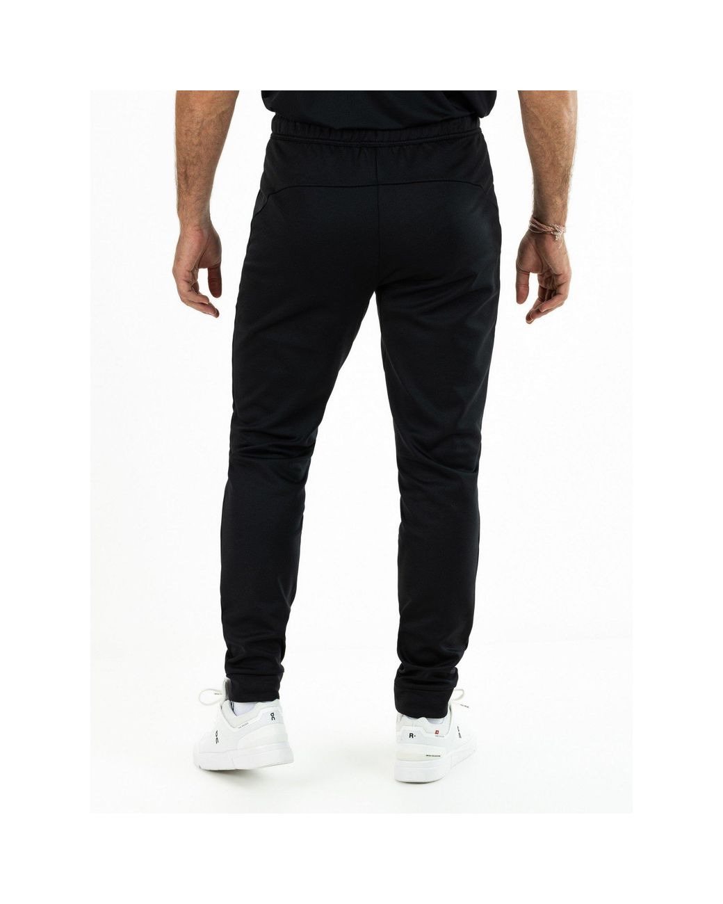 Sjeng Sports Black Orwell Performance Tracksuit Bottom for men