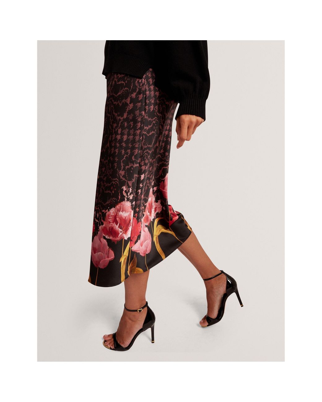 Ted Baker Black Knitted Jumper Dress