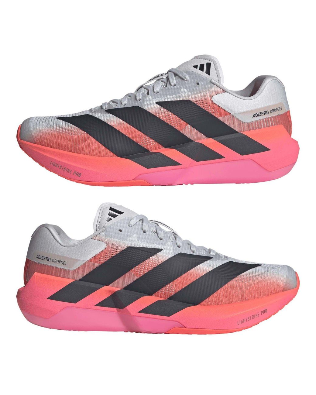 Adidas Pink Adizero Dropset Training Shoes for men