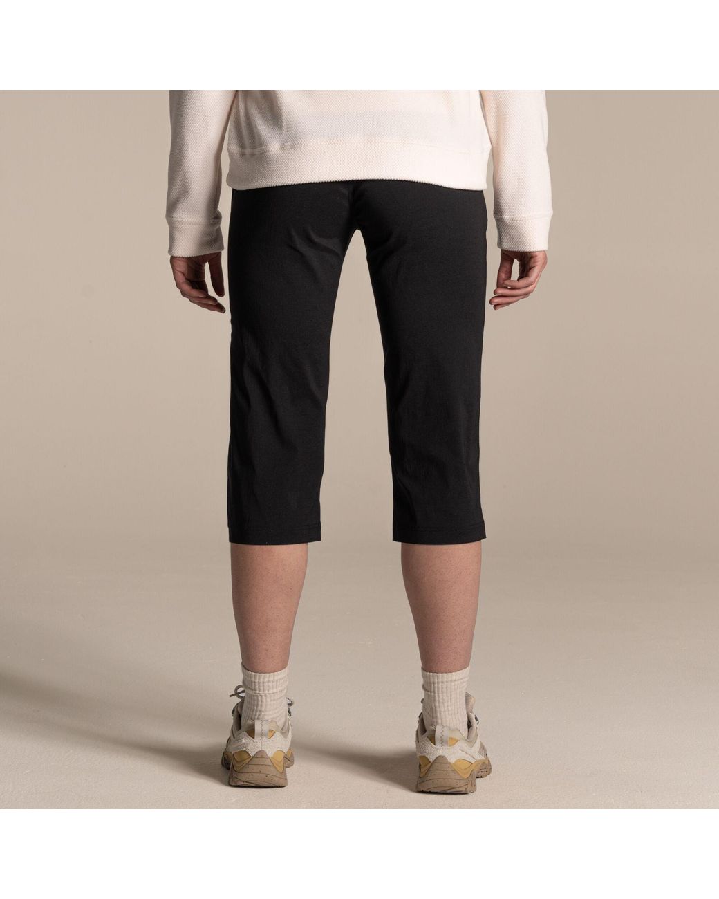 Craghoppers Black Kiwi Pro Iii Cropped-Leg Trousers