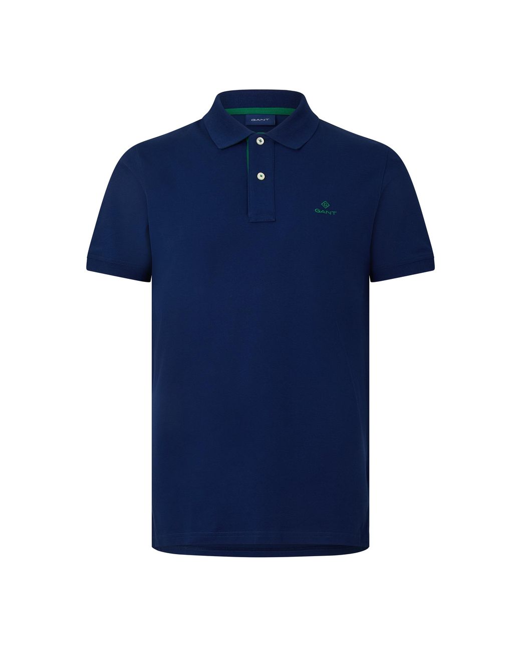 Gant Blue Contrast Rugger Polo Shirt for men