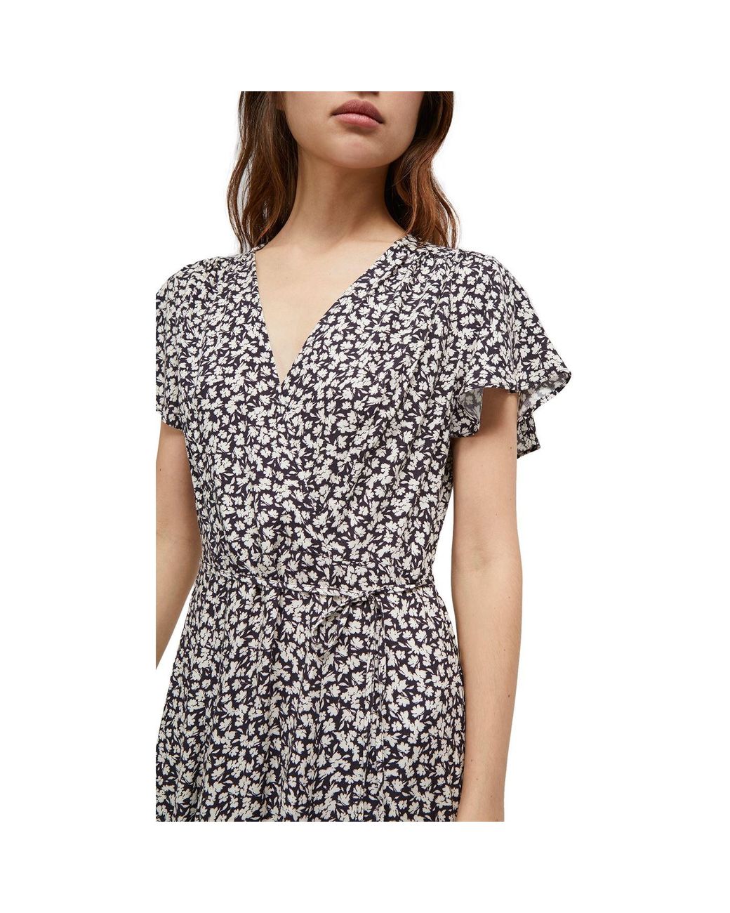 aubi floral maxi dress