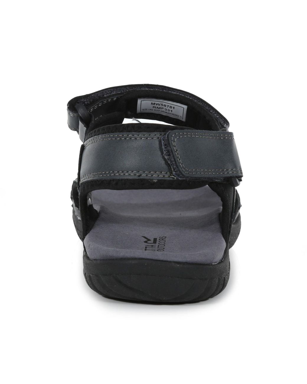 Regatta Black Haris Walking Sandals for men