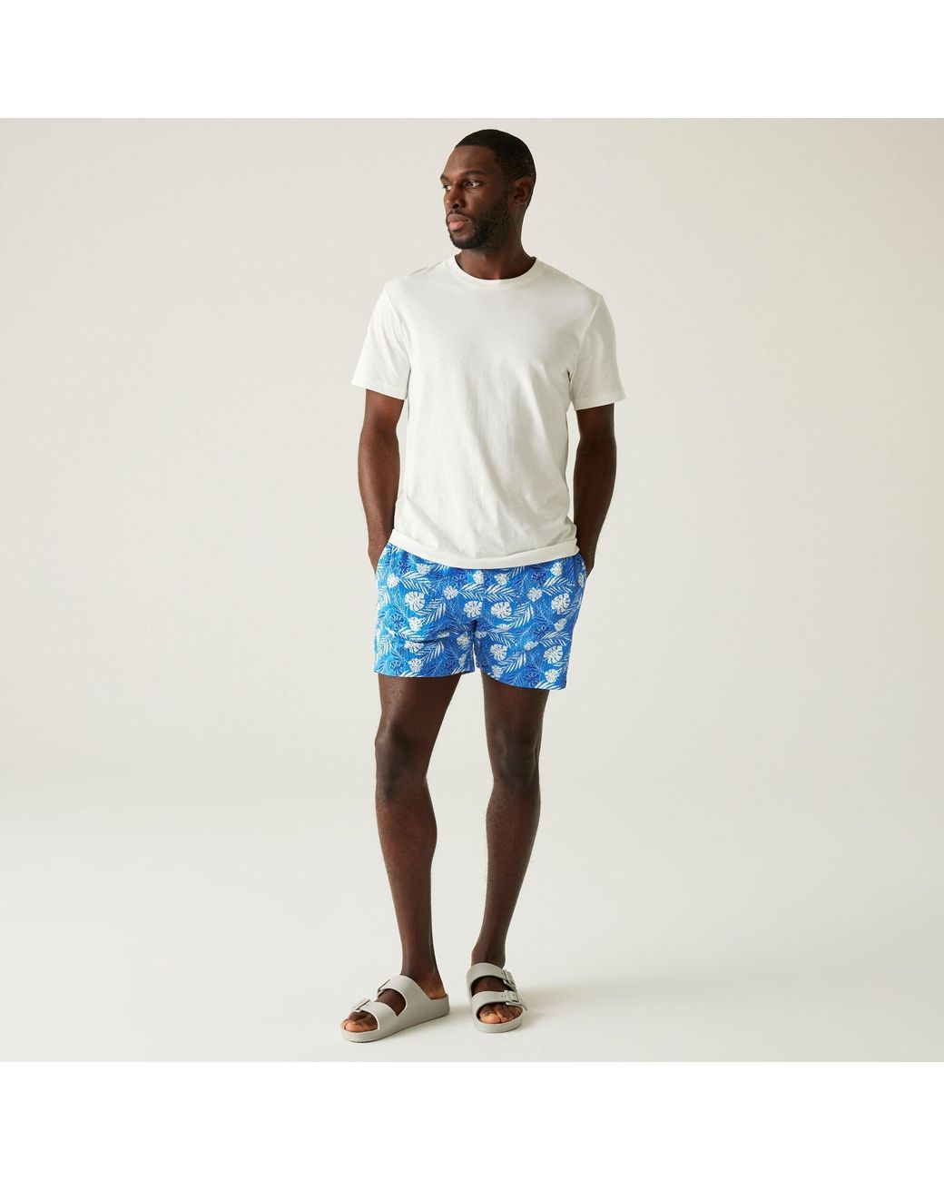 Regatta Blue Loras Quick-Drying Swim Shorts for men