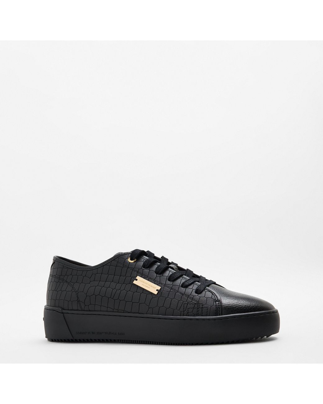 Android Homme Blue Low Trainers for men