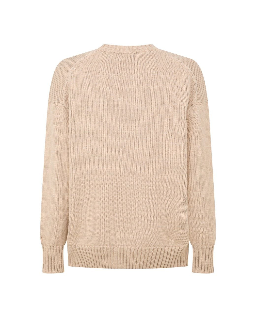 Polo Ralph Lauren Natural Long-Sleeve Slim-Fit Crew-Neck Jumper