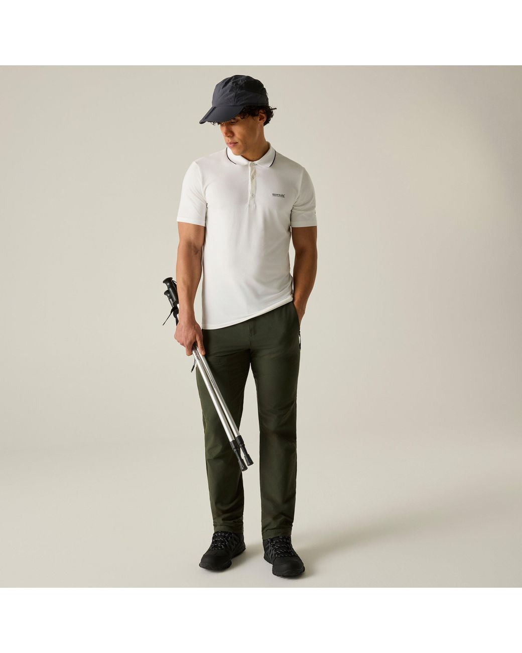 Regatta Green Highton Ii Water-Repellent Trousers for men