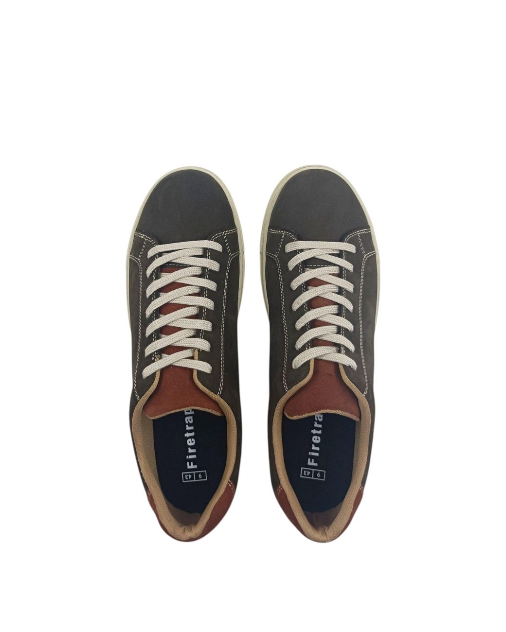 Firetrap Brown Julian Moc Toe Formal Shoes for men