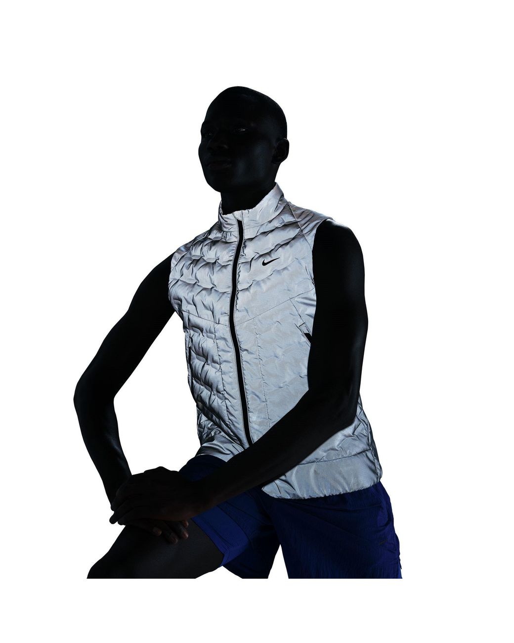 Nike Gray Reflect Vest for men