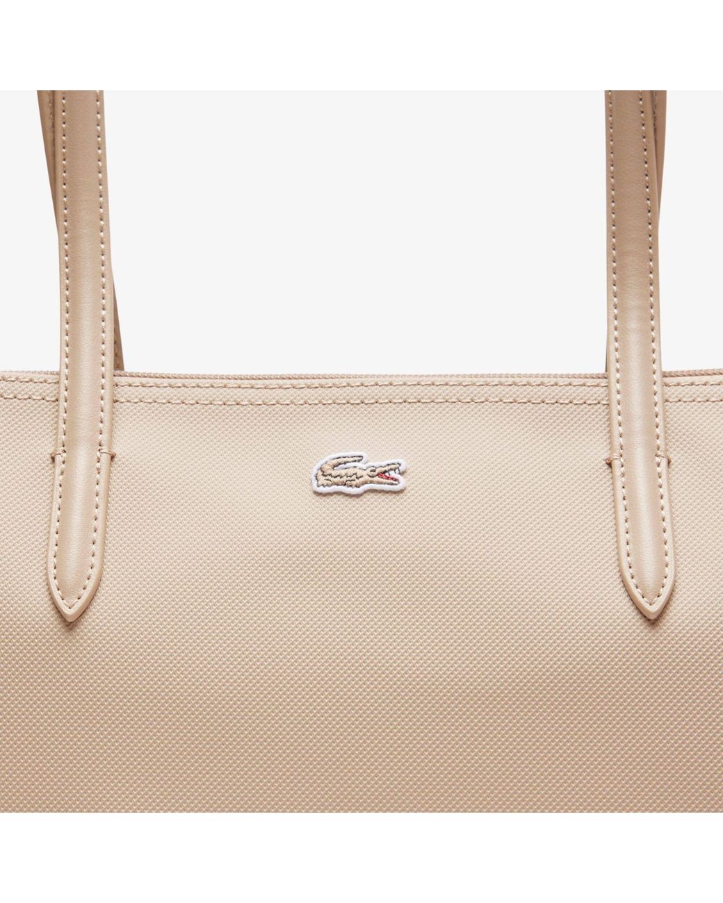 Lacoste Natural Large Tote Bag