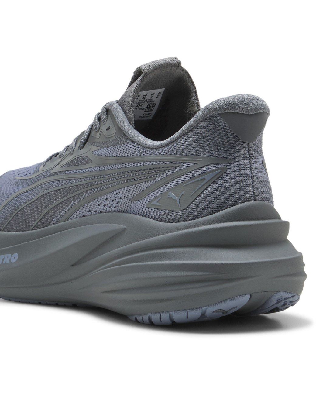 PUMA Gray Magmax Nitro 2 Running Shoe for men