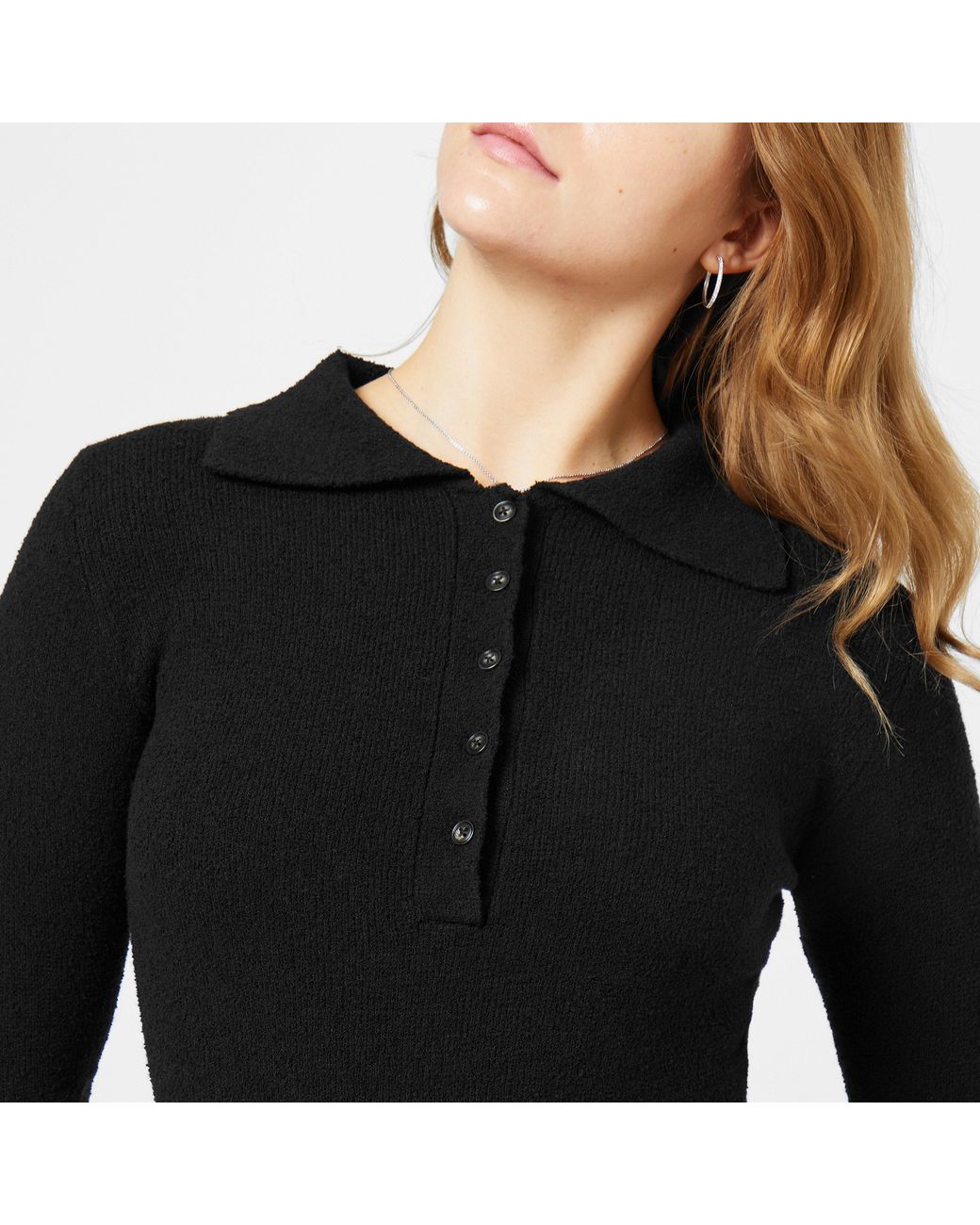 Nanushka Black Jonelle Bodysuit