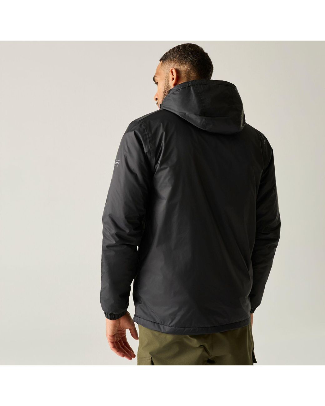 Regatta Black Kybre Waterproof Fleece Jacket for men