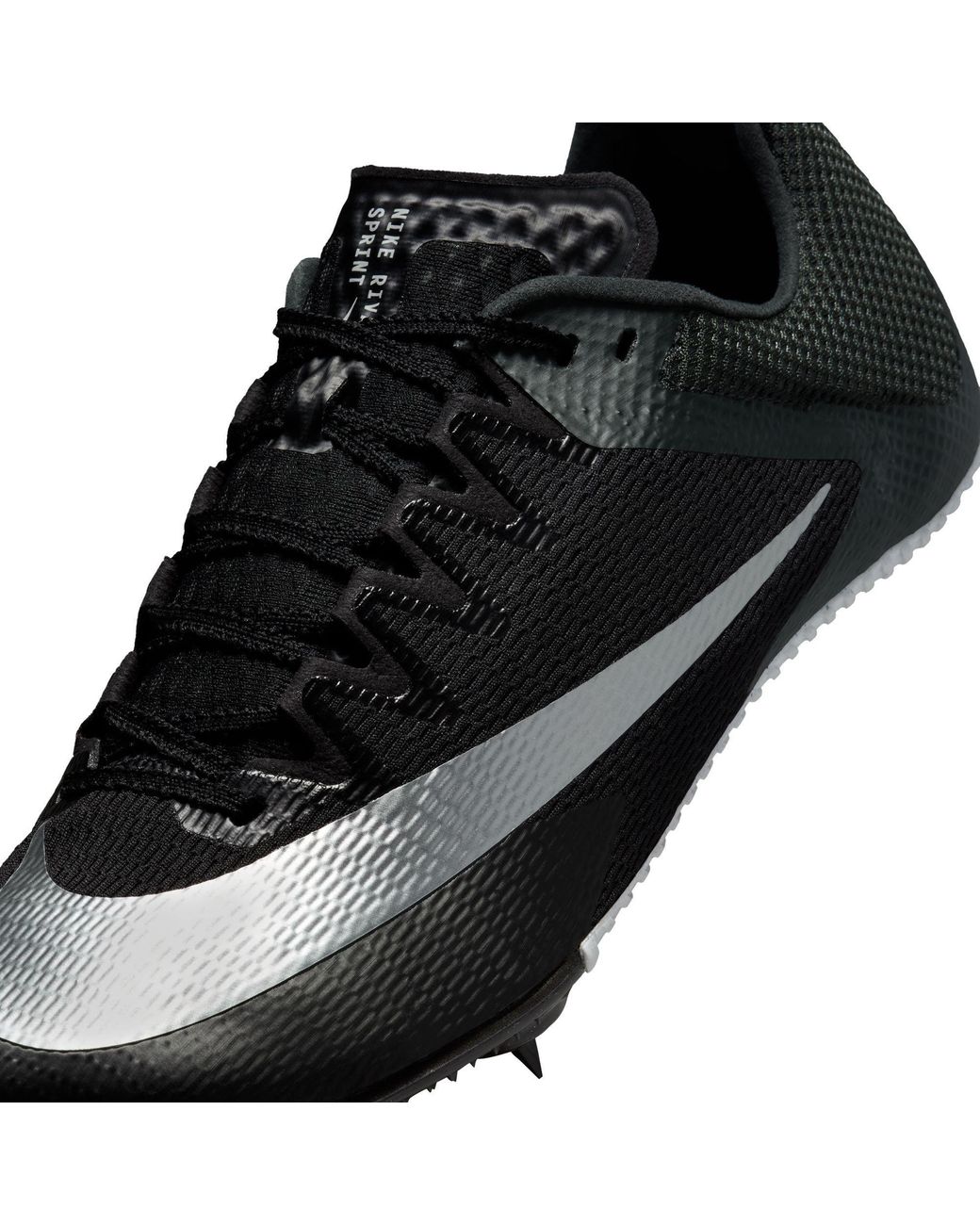 Nike Black Zoom Rival Sprint Track Running Spikes for men