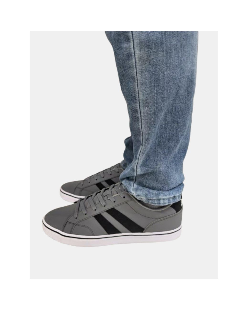 Lonsdale Black Lace Up Water Resistant Low-Top Trainers for men