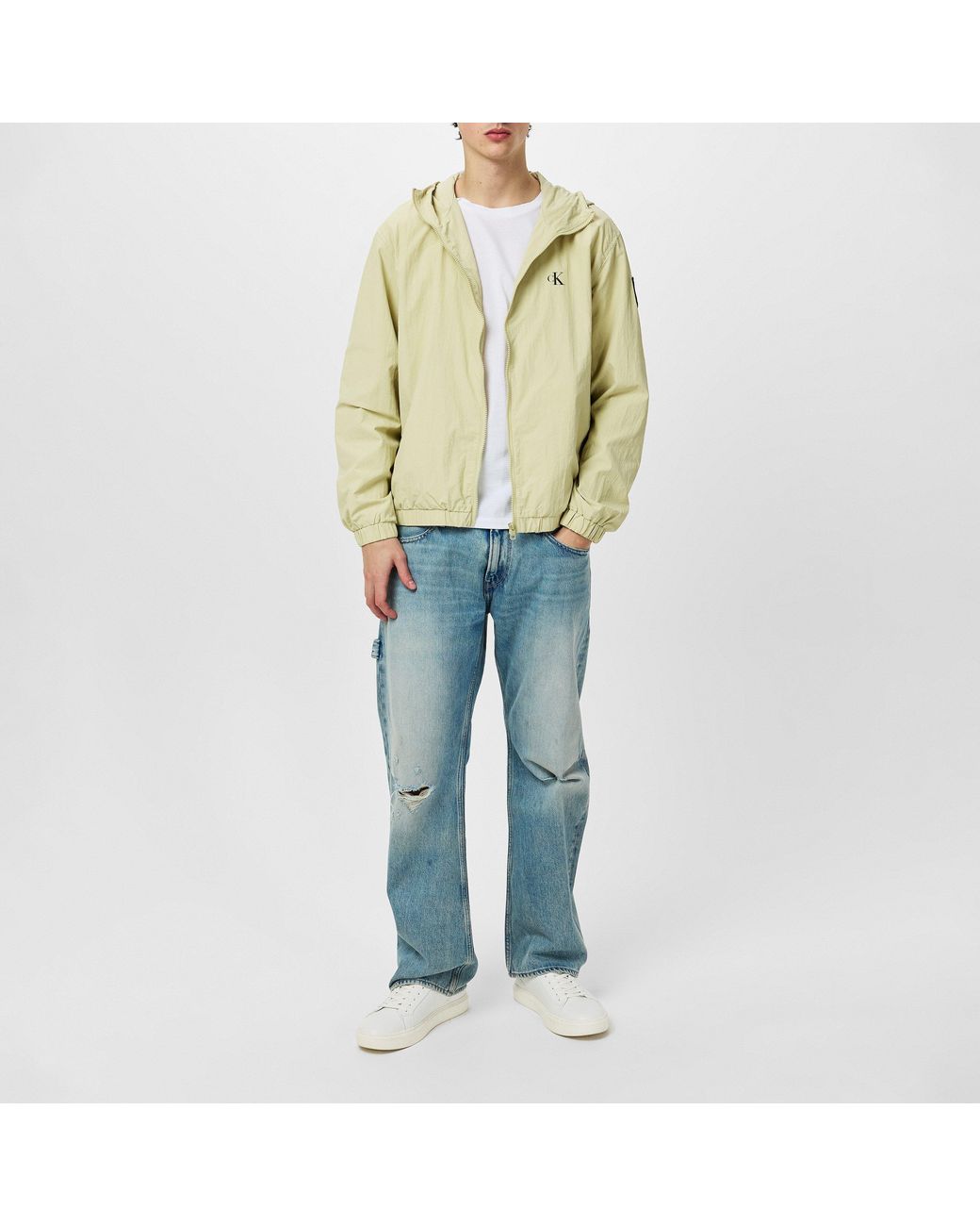 Calvin Klein Natural Lightweight Windbreaker for men