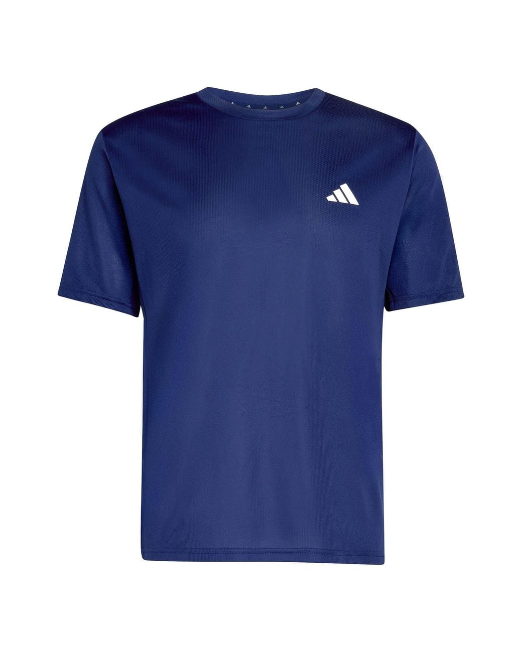 Adidas Blue Training Essentials Base T Shirt for men