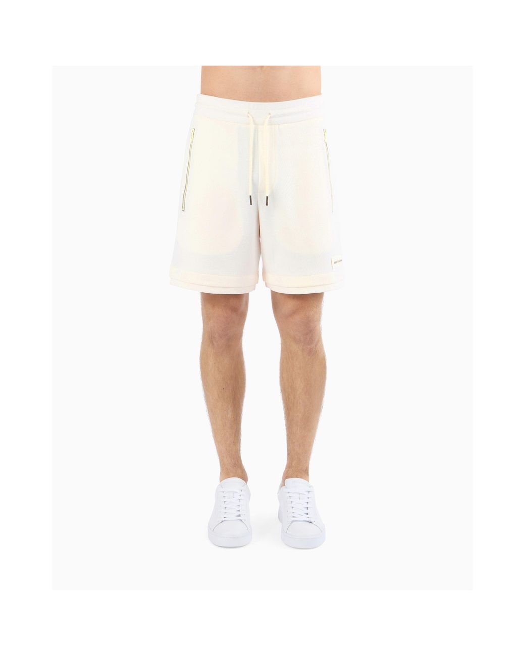 ARMANI EXCHANGE White Shorts for men