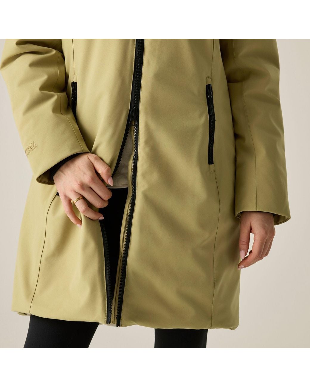 Regatta Green Marron Waterproof Jacket