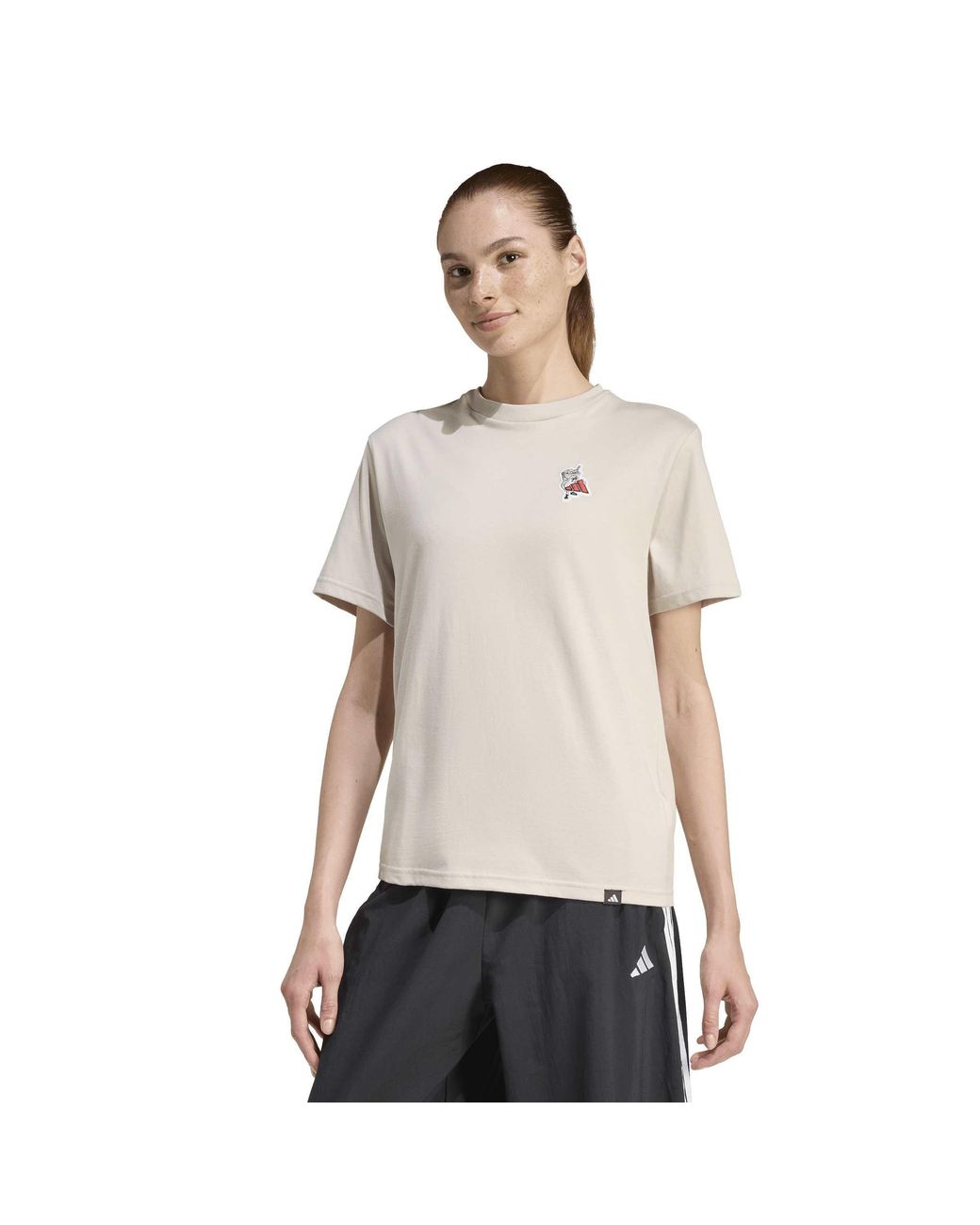 Adidas White Sft Sport T