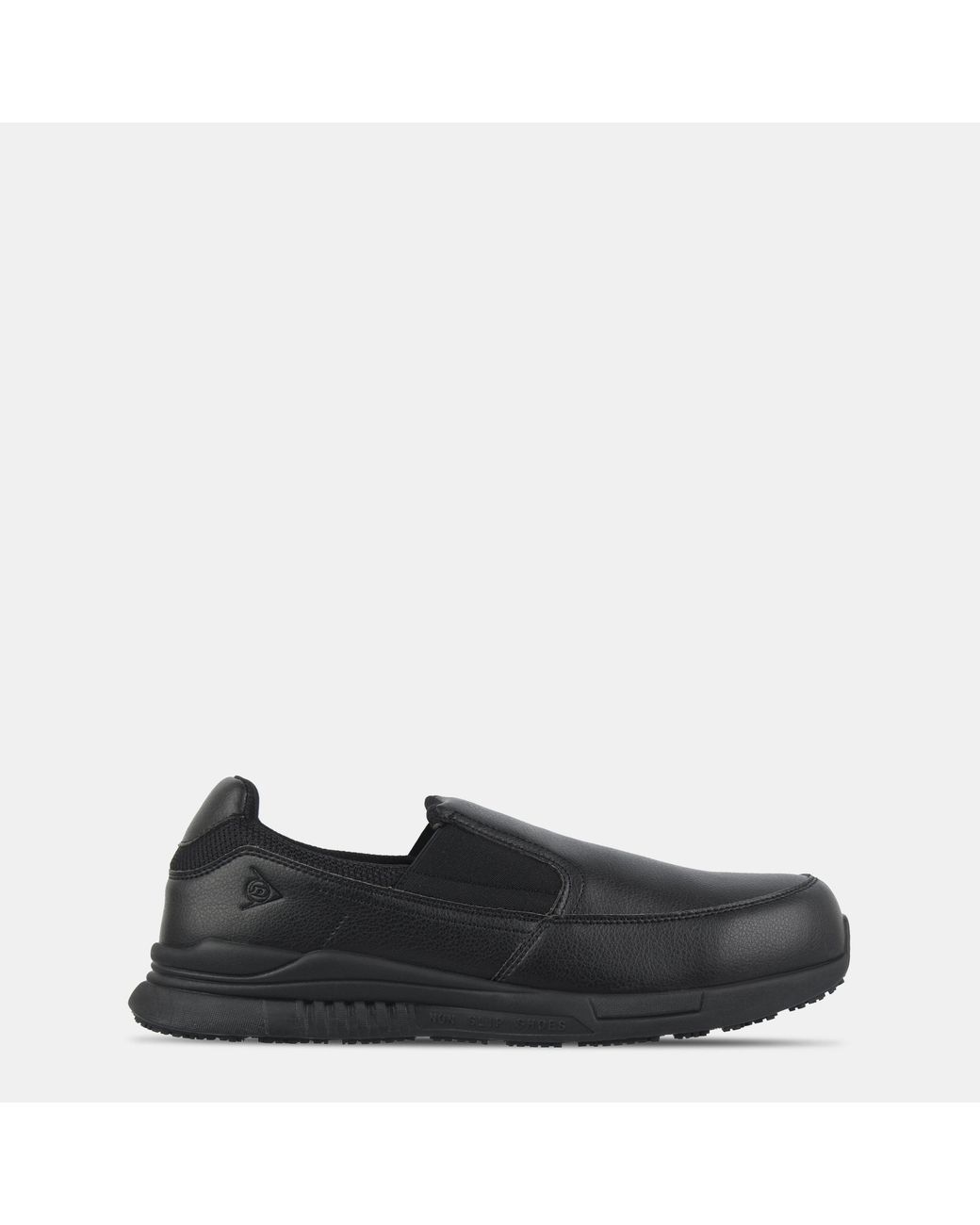 Dunlop Black Troy Synthetic Memory Foam Occupational Shoes for men
