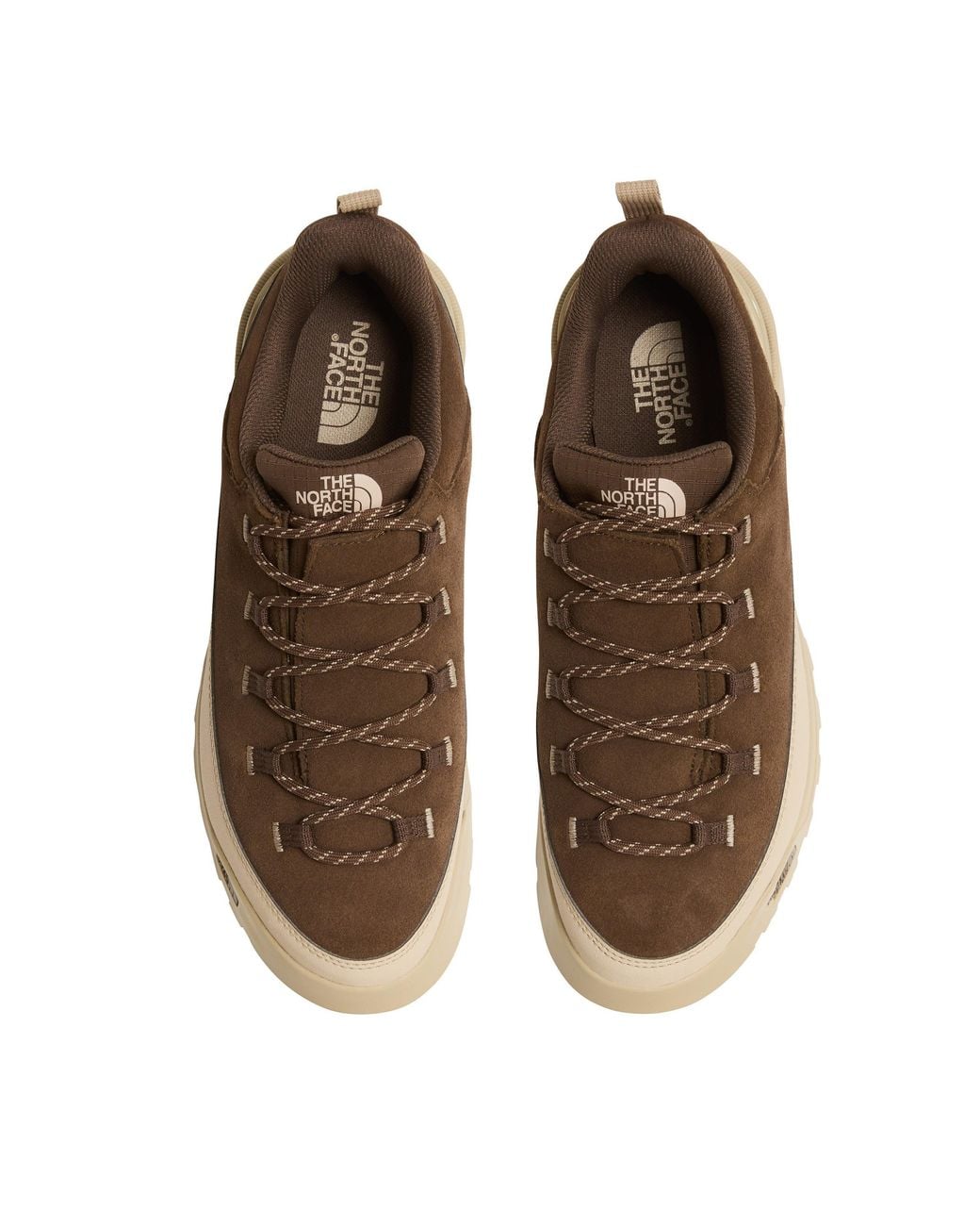 The North Face Brown Glenclyffe Urban Low Suede Chunky Trainers