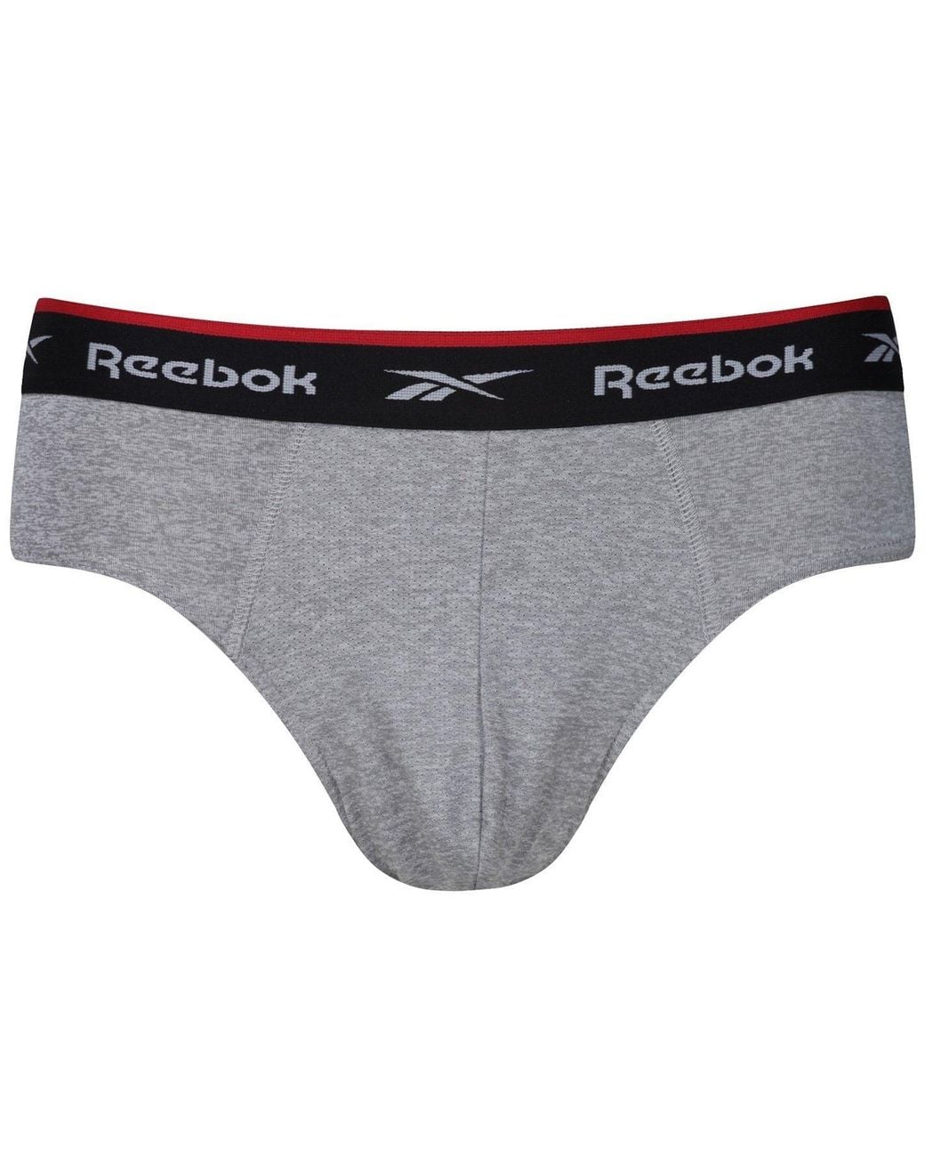 Reebok Black 3 Pack Performance Briefs for men