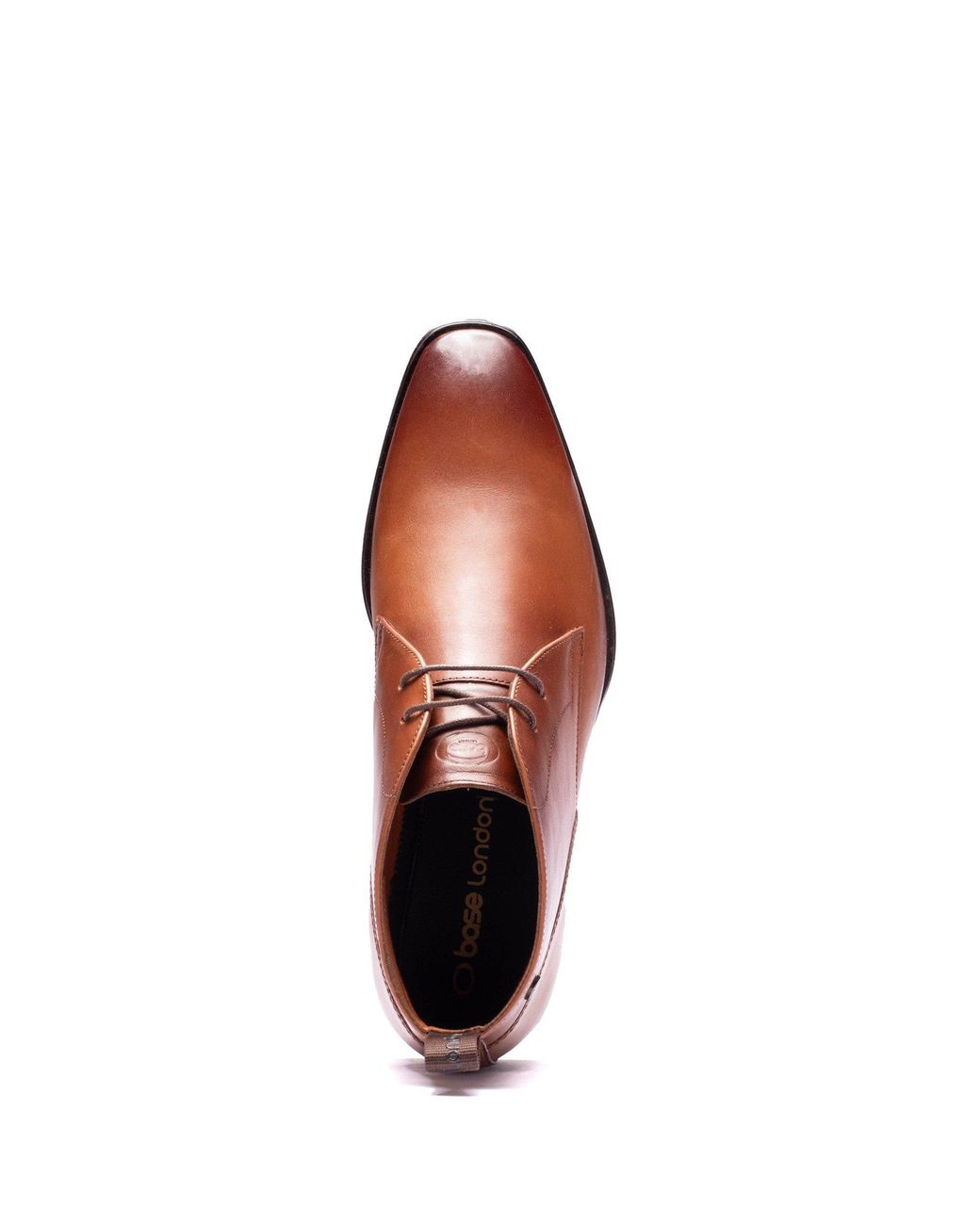 Base London Pink Archer Leather Chukka Boots for men