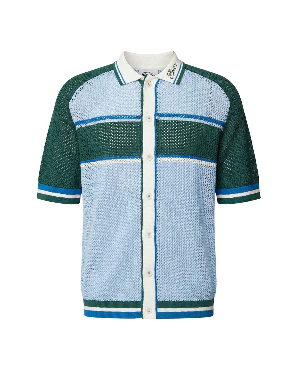 Homies Marbella Blue Homies Polo Knit for men