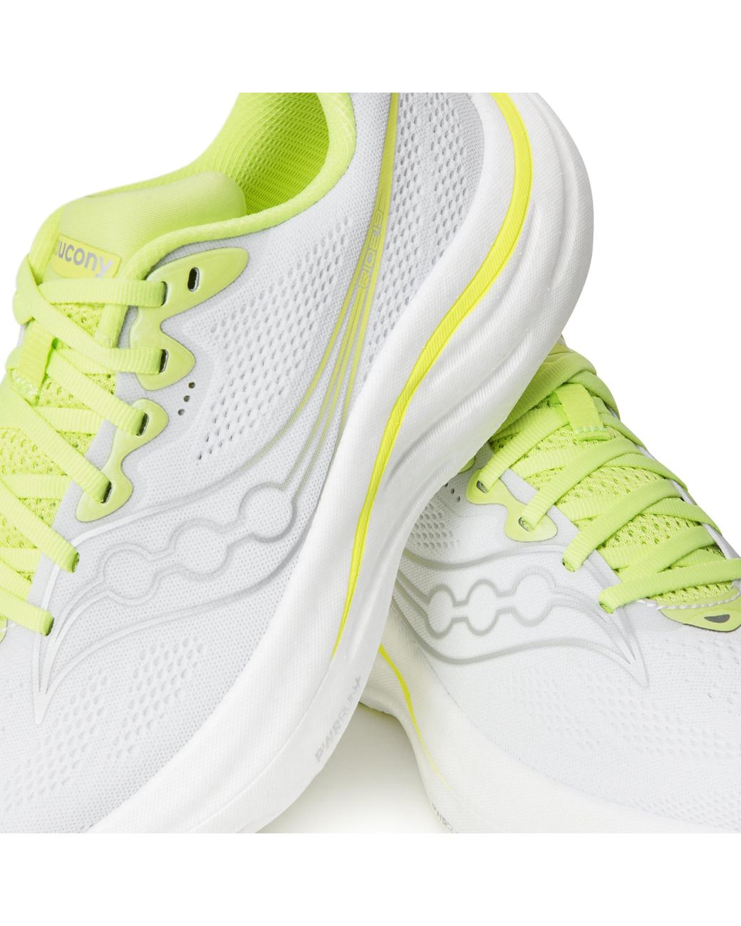 Saucony White Ride Running Shoes