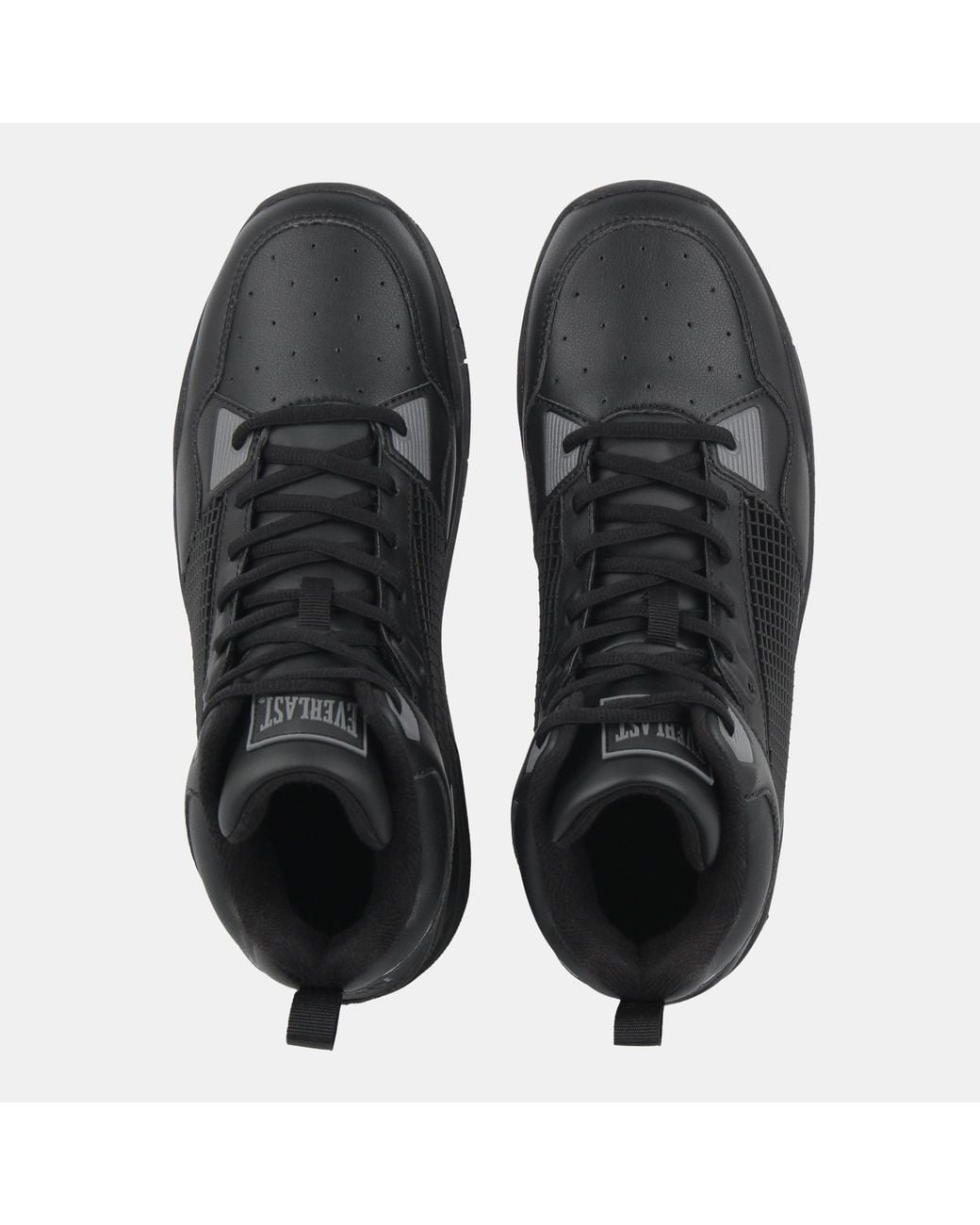 Everlast Black Layup Lace Up Basketball Trainers for men