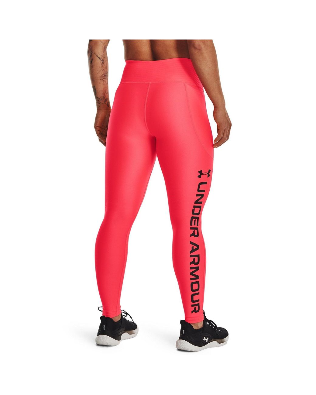Under Armour Red Tech Leggings Racer