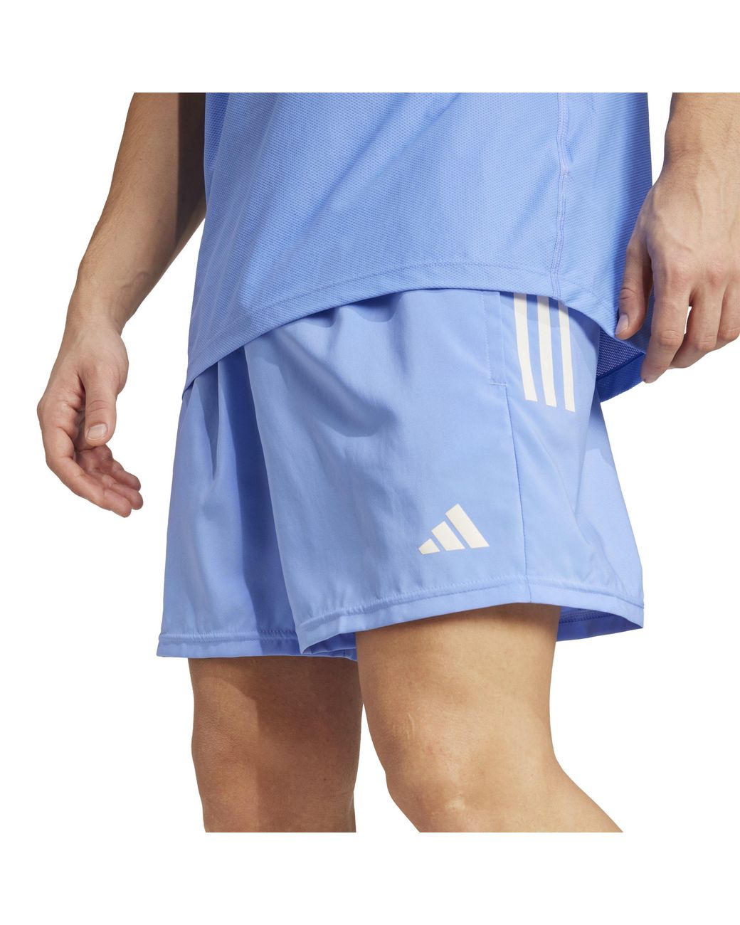 Adidas Blue Own The Run Shorts Running for men