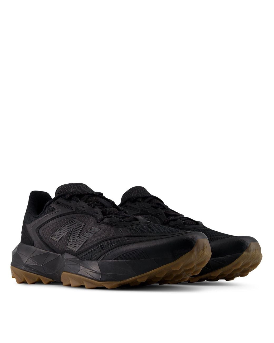 New Balance Black Tektrel V1 Trail Running Shoes for men