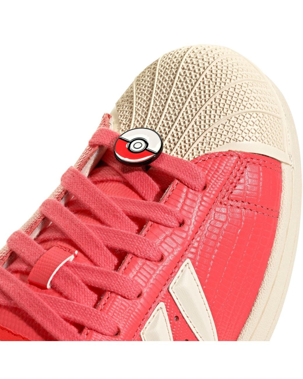Adidas Originals Pink Superstar Ii Pokémon Low-Top Trainers