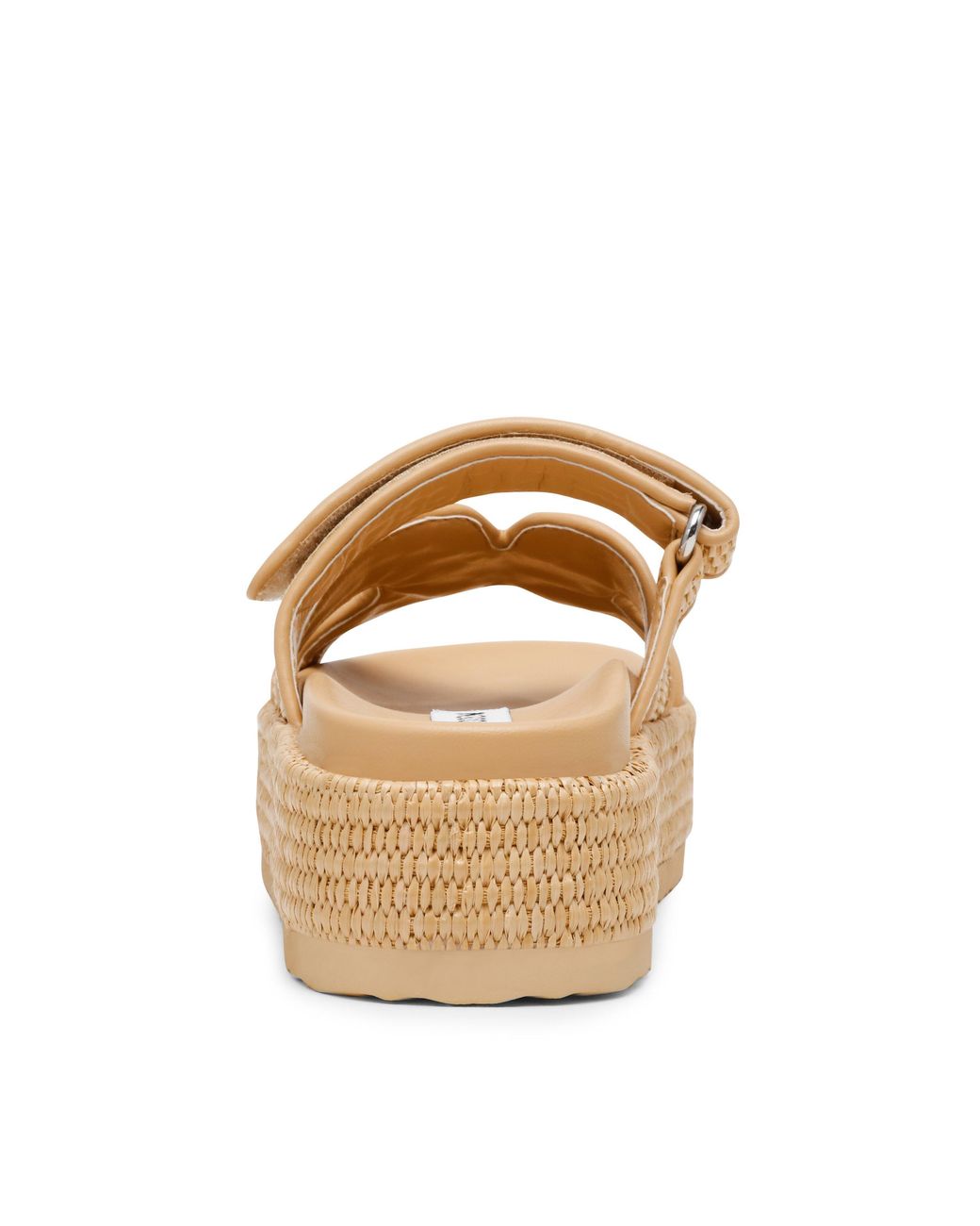 Steve Madden Natural Flatform Sandals