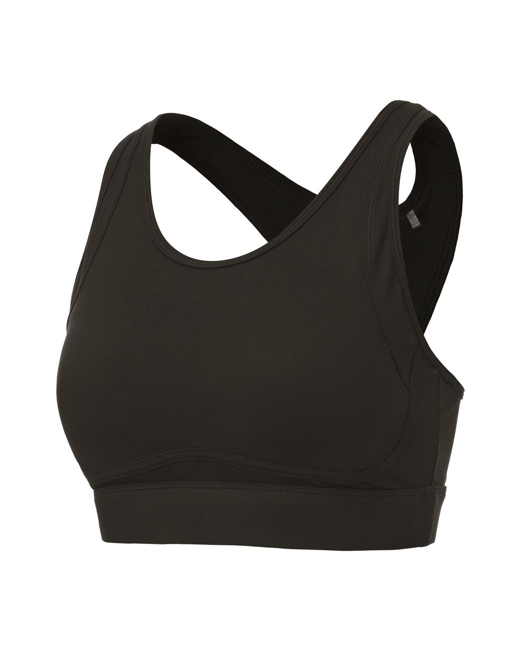 La Gear Black Secure Fit Sports Bra