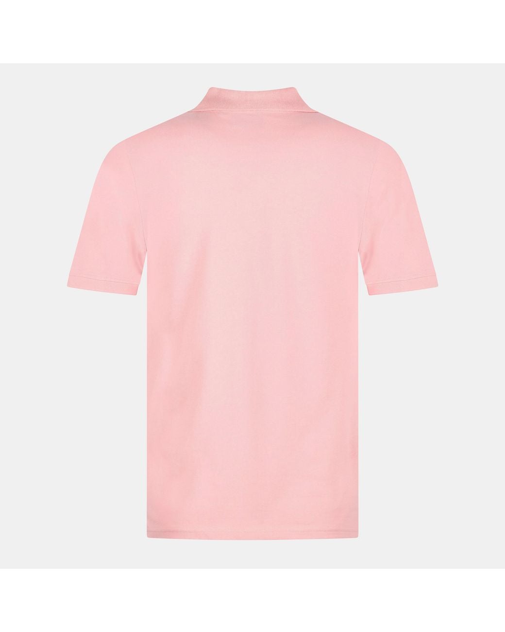 Lyle & Scott Pink Basic Short Sleeve Polo Shirt for men
