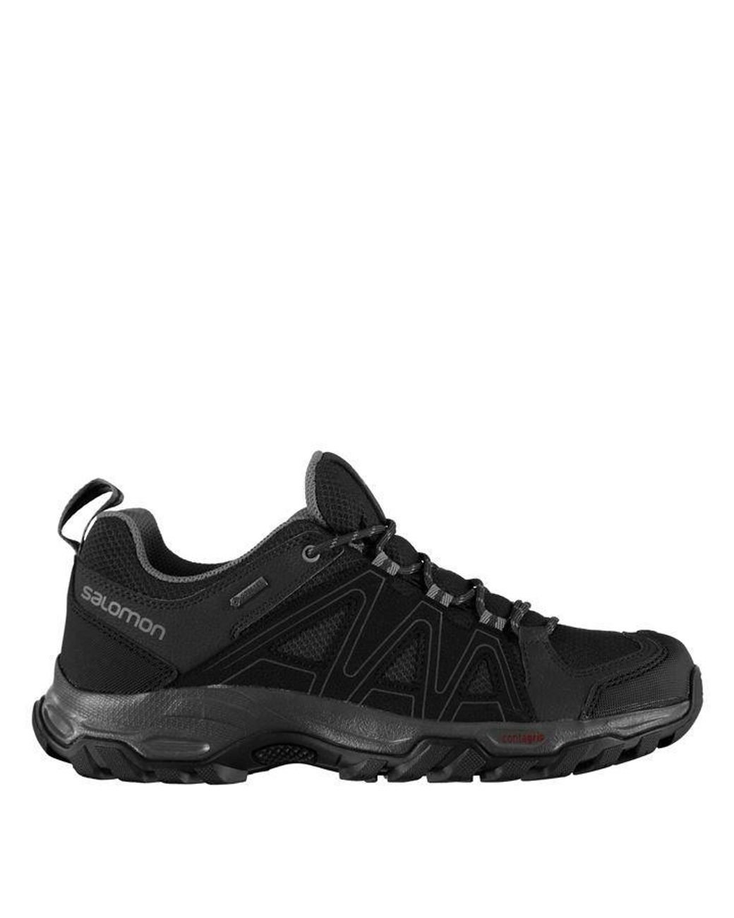 Salomon Sanford Gtx Walking Shoes in Black for Men | Lyst UK