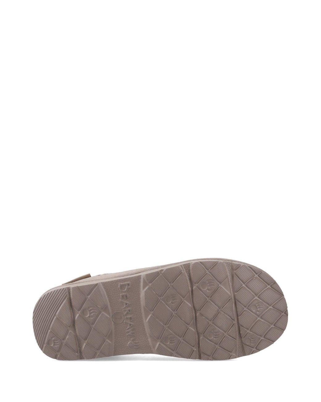 BEARPAW Brown Tabitha Suede Mule Slippers