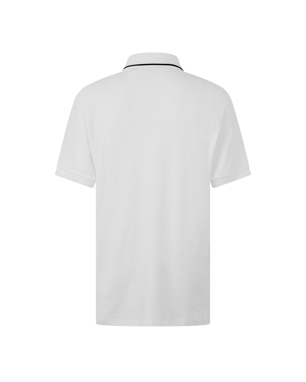 Boss White Join Paddy Short-Sleeve Cotton Slim-Fit Polo Shirt for men
