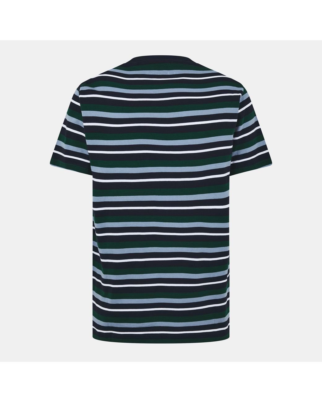 Original Penguin Blue Regular Fit Stripe T-Shirt for men