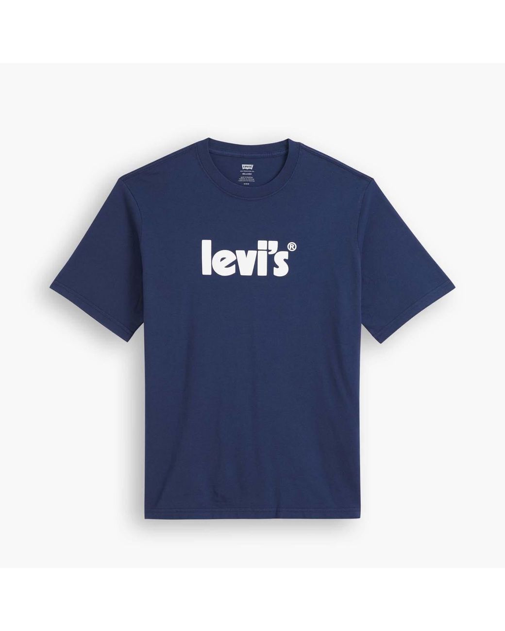 Levi's Blue Relaxed Fit T Shirt for men