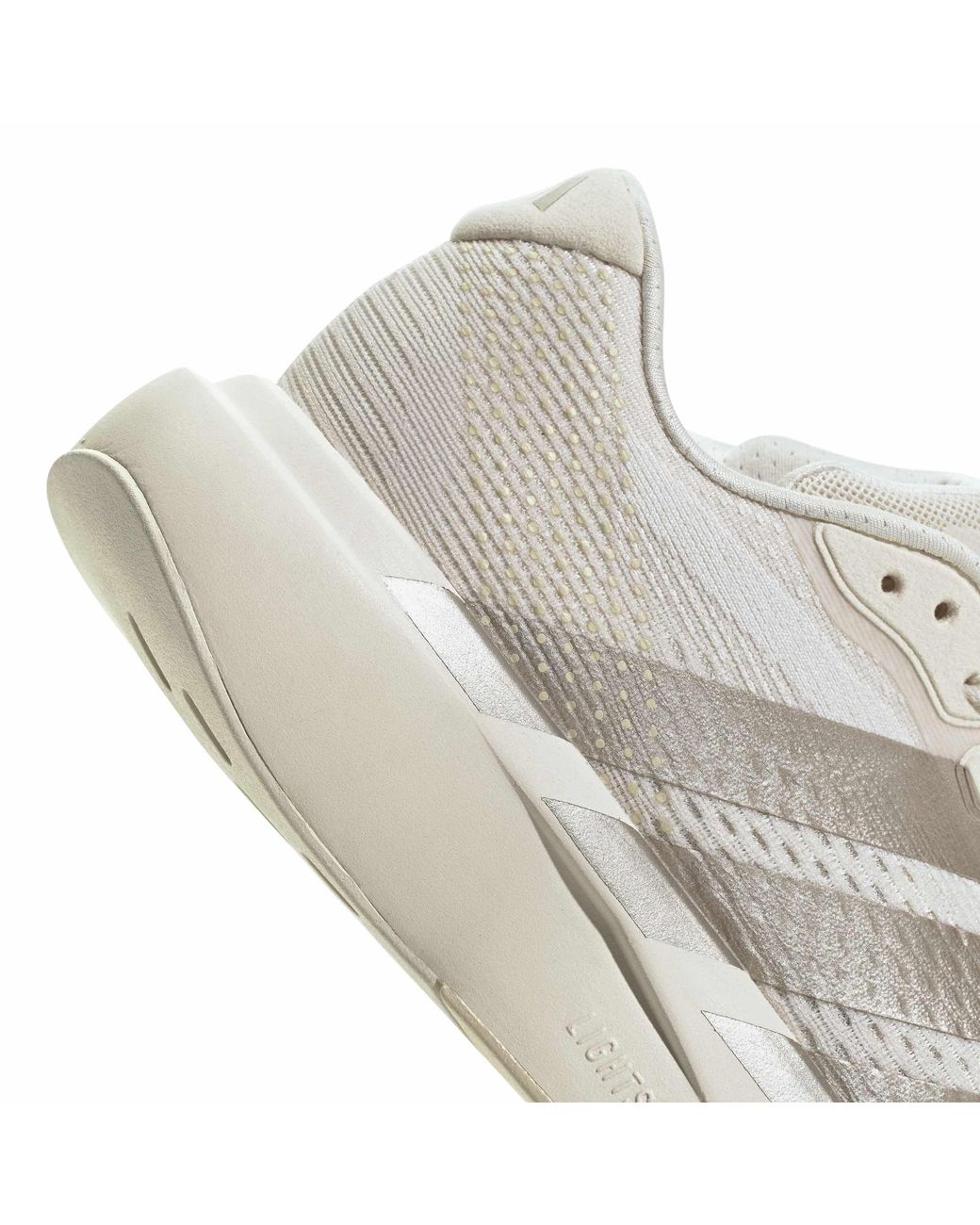 Adidas White Adizero Pacer Trainers