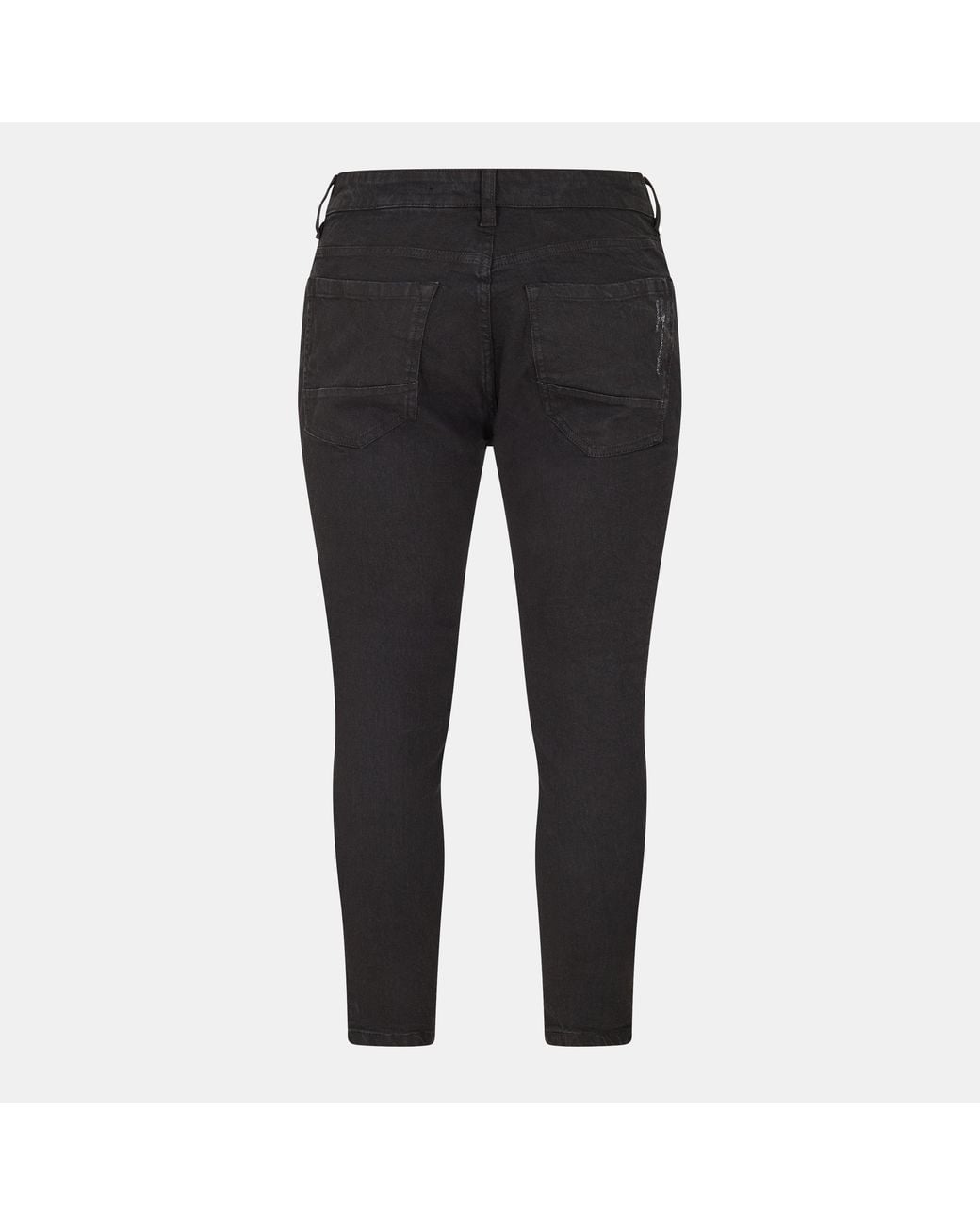 Brave Soul Black Wash Biker Jean With Cut Out Knees for men